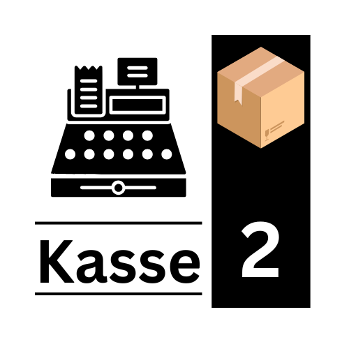 Kasse 2 - 5Kg französische Pakete  inkl power Bank