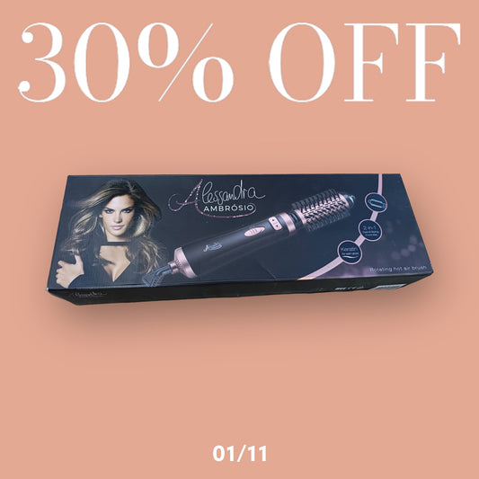 Alessandra Ambrosio - 2 in 1 Föhnbürste